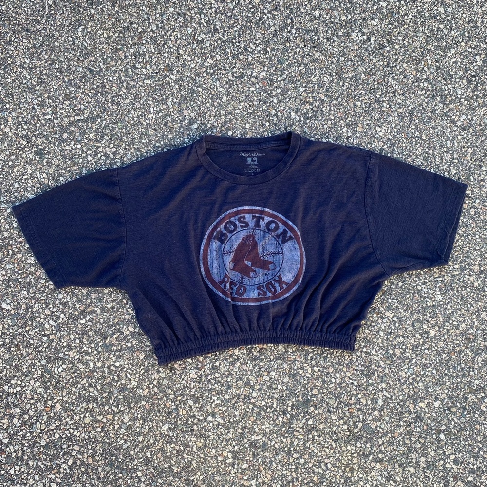 Red Sox Crop Top